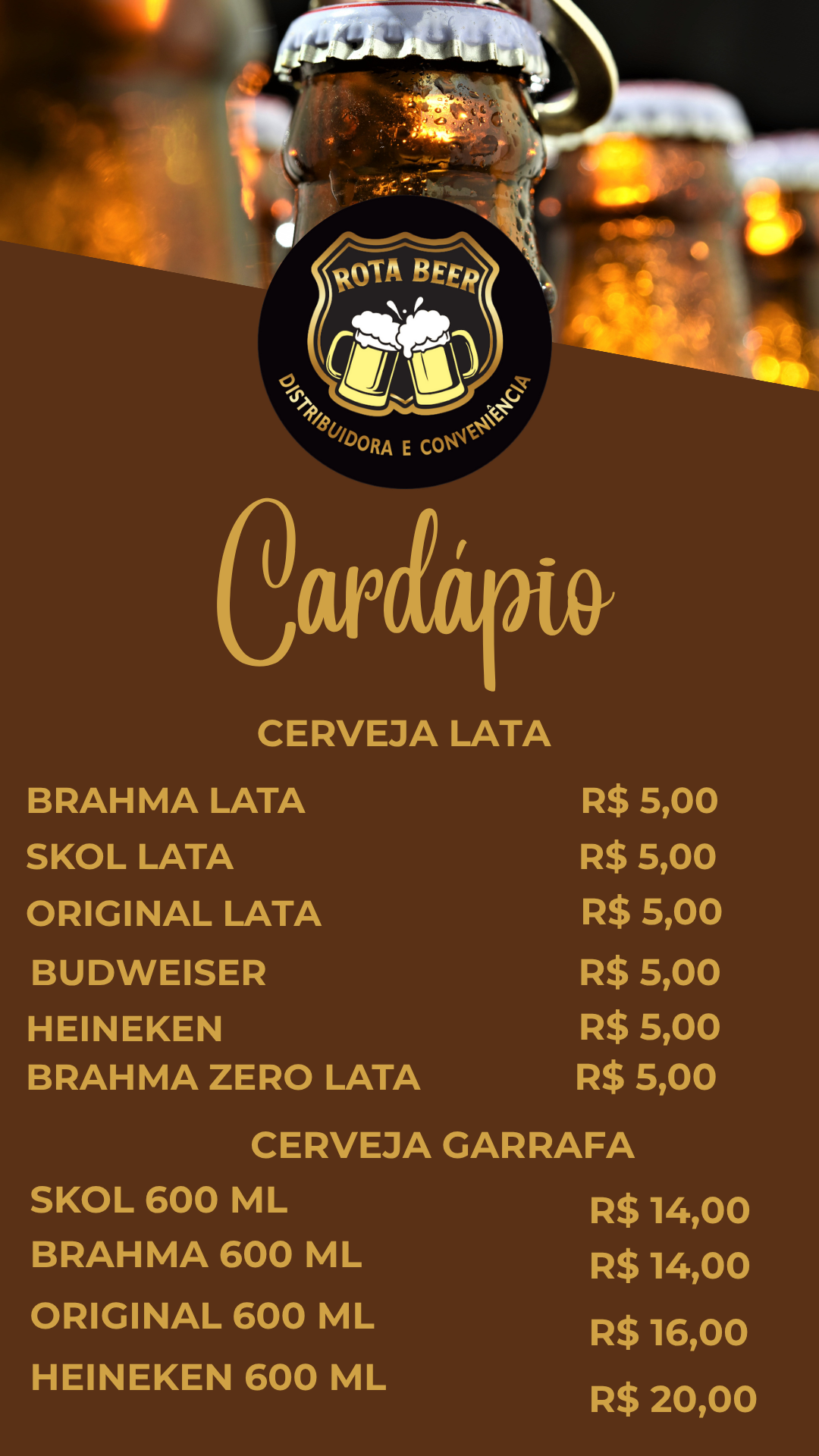Cardápio Foto 1