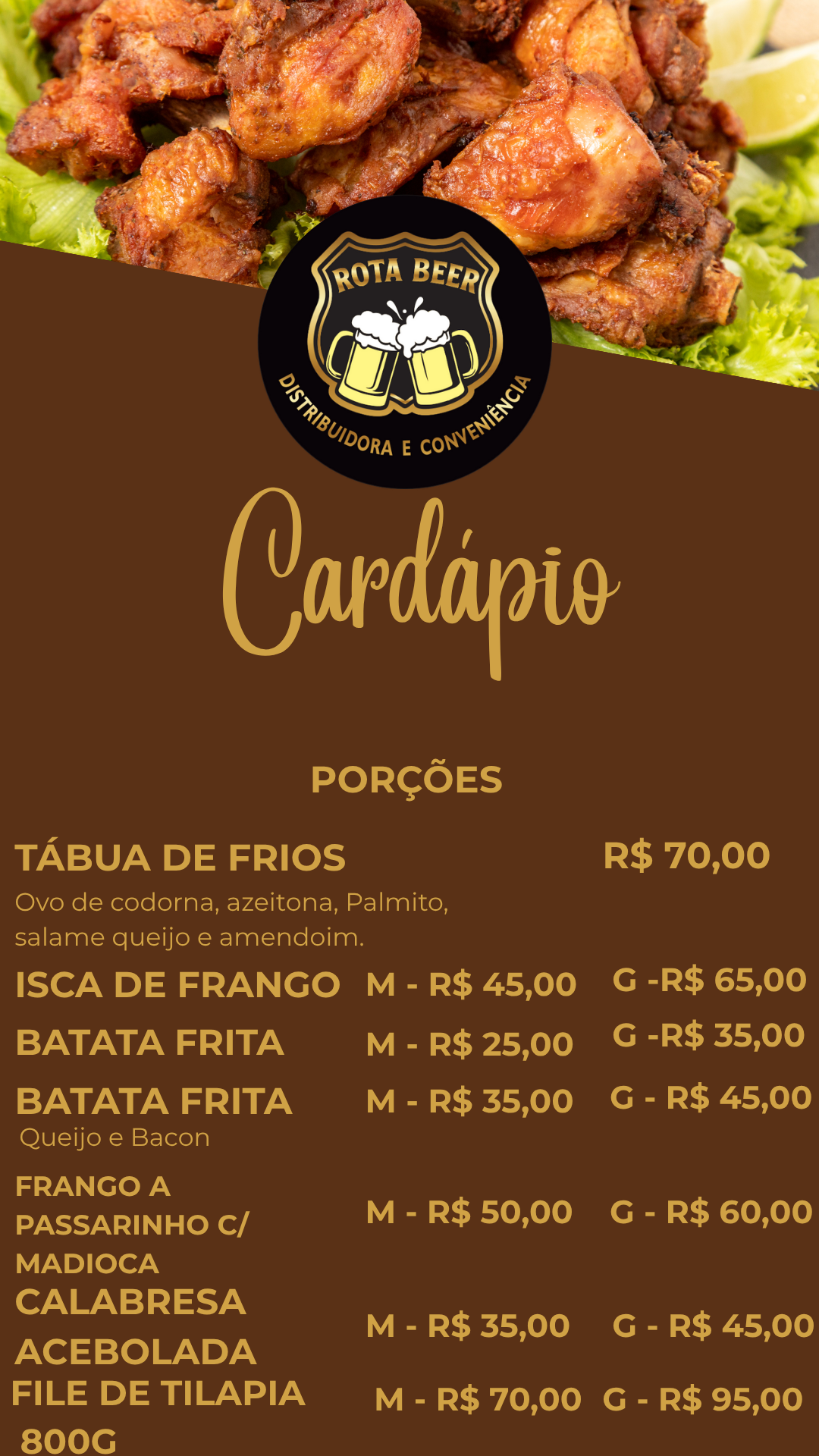 Cardápio Foto 6